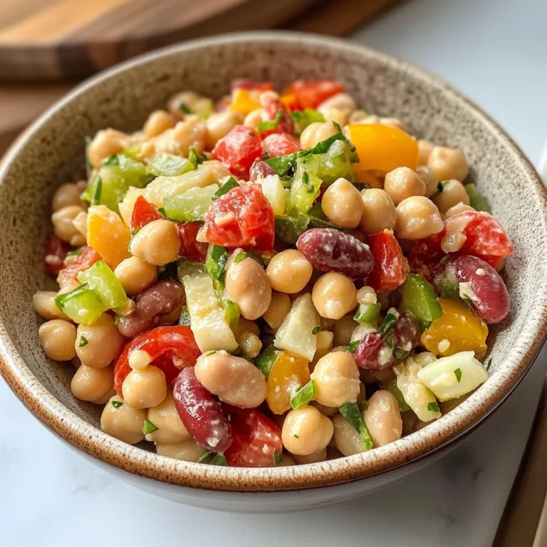 Italian Grinder Bean Salad