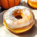 Maple Glazed Pumpkin Donuts