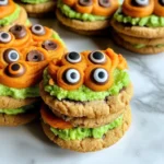 Monster Cookie Sandwiches