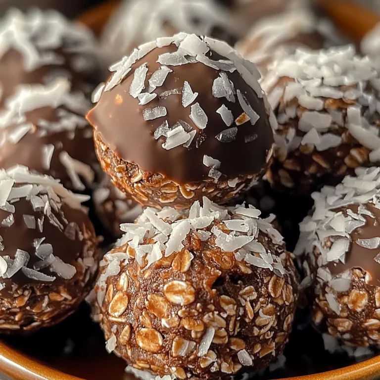 No-Bake Chocolate Coconut Energy Bites