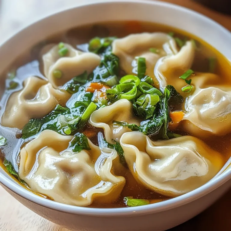 Potsticker Soup: A Comforting Delight