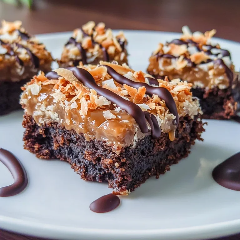 Samoa Brownies