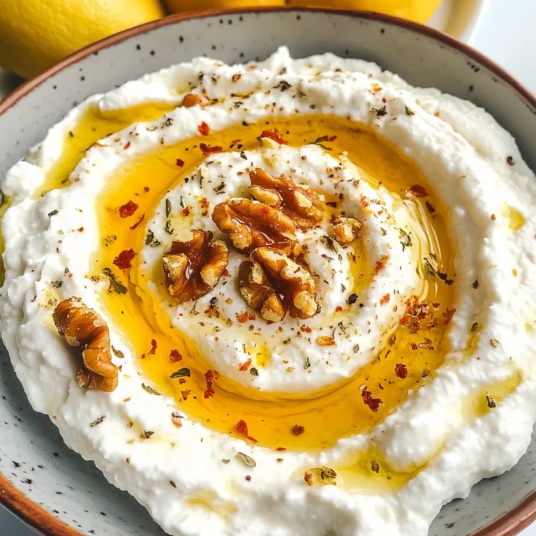 Spicy Ricotta Dip with Hot Honey