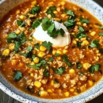 Street Corn Chicken Chili