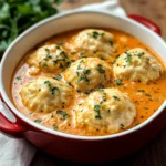 Best Tomato Soup with Cheddar Bay Dumplings
