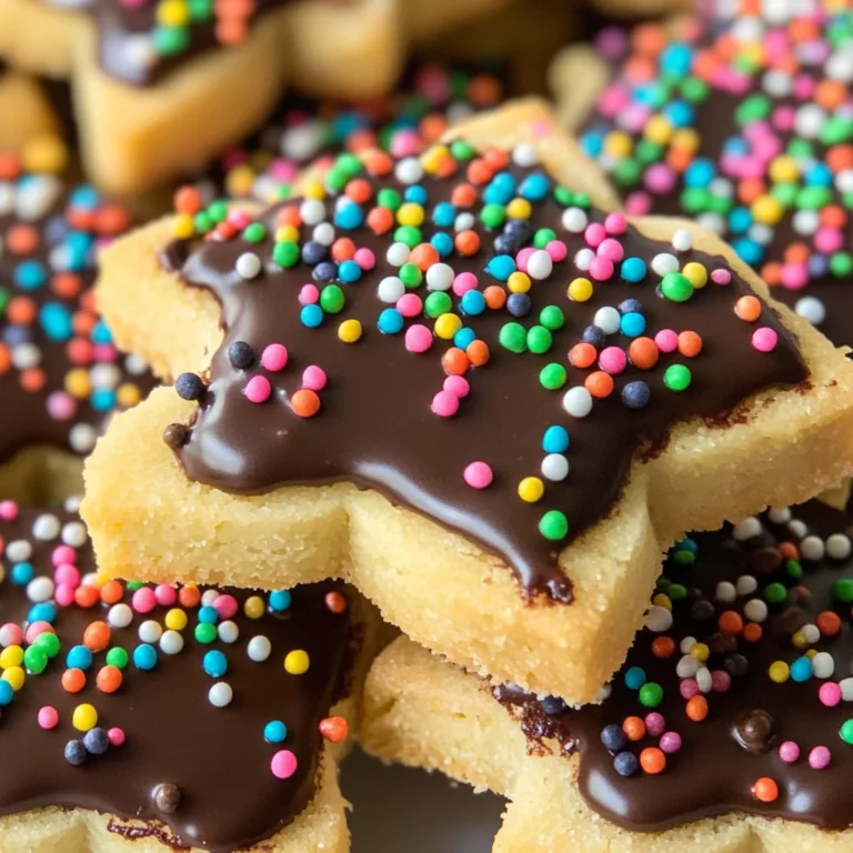 Chocolate Dipped Shortbread