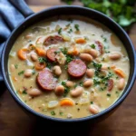 Creamy Bean Soup with Kielbasa