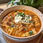 Creamy Lasagna Soup