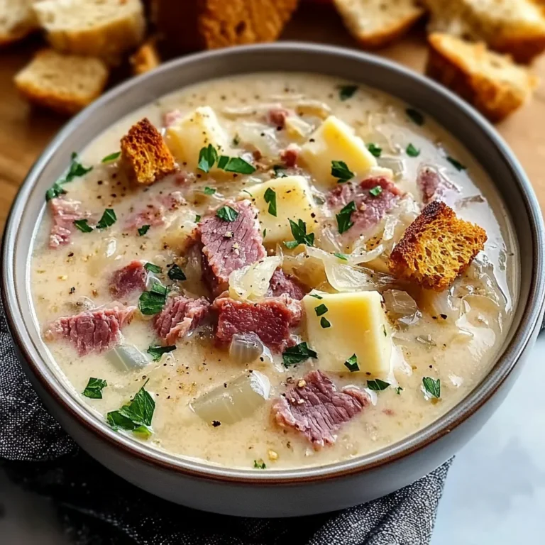 Creamy Reuben Soup: A Delicious Twist on a Classic