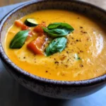 Creamy Roasted Veggie Soup