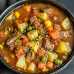 Crockpot Vegetable Beef Soup