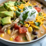 Crockpot White Chicken Chili – Easy, Creamy & Hearty