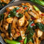 Drunken noodles