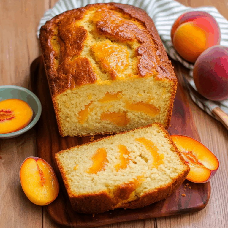 Southern Peach Bread