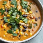 Easy Chicken, Poblano, and Black Bean Soup (Small Batch)