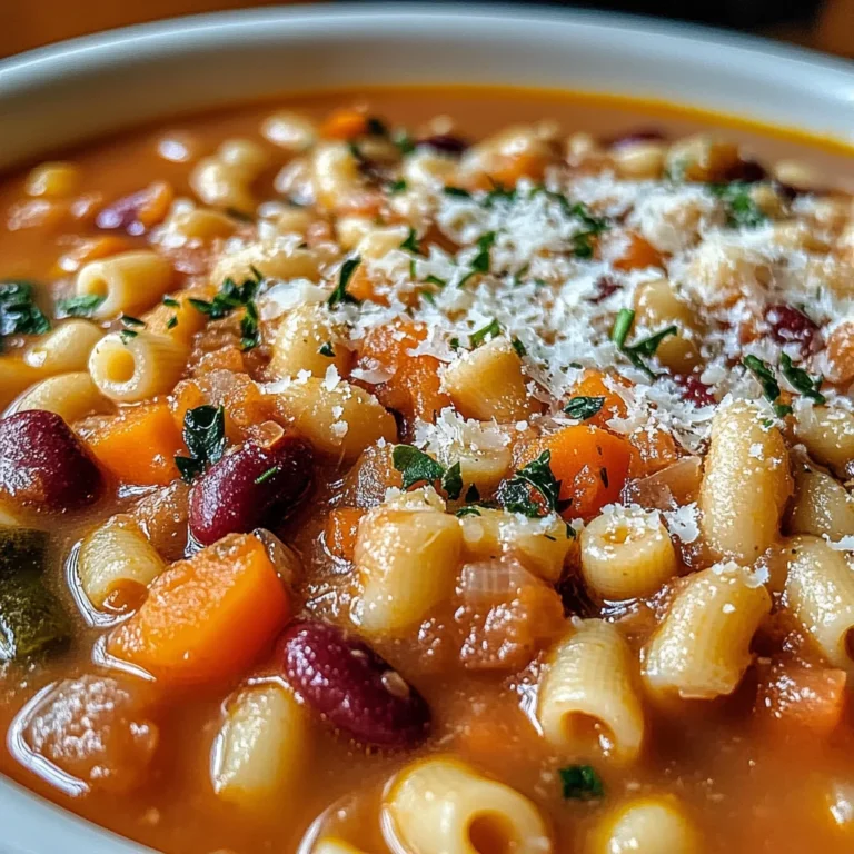 Easy Olive Garden Pasta Fagioli Soup Recipe