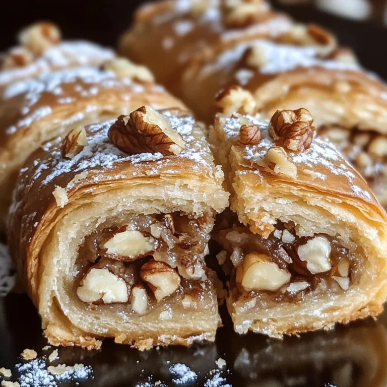 Italian Nut Roll Cookies