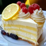 Lemon Cheesecake Delight Recipe is a must-try dessert!
