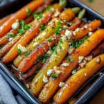Maple Dijon Roasted Carrots