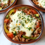 Meal Prep Unstuffed Pepper Bowls