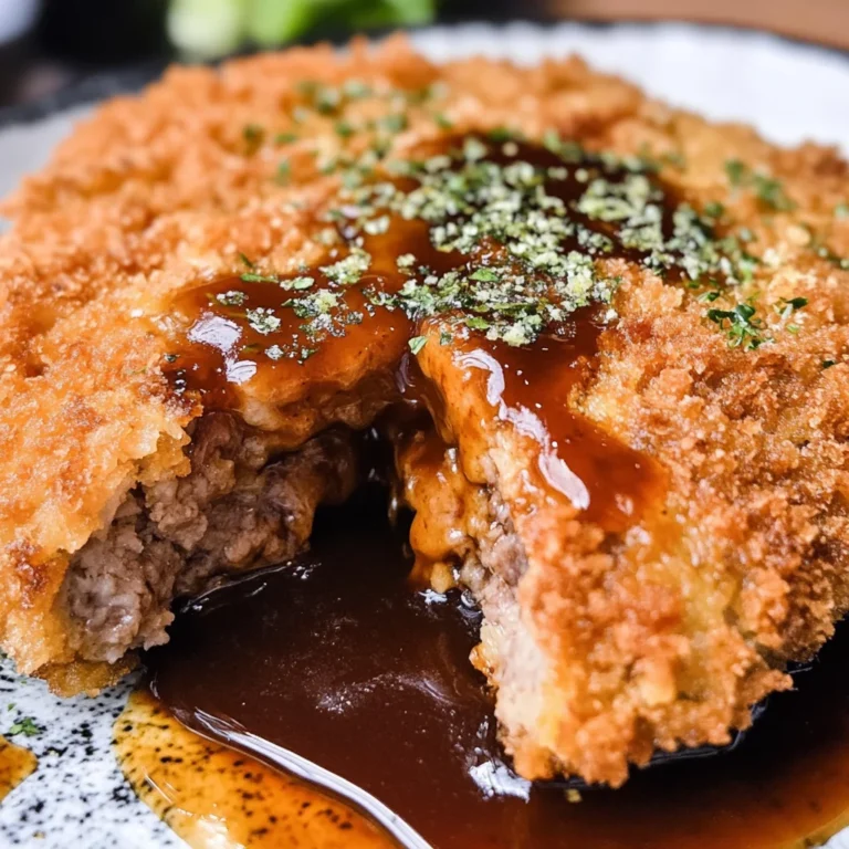 Menchi Katsu (Japanese Ground Meat Cutlet)