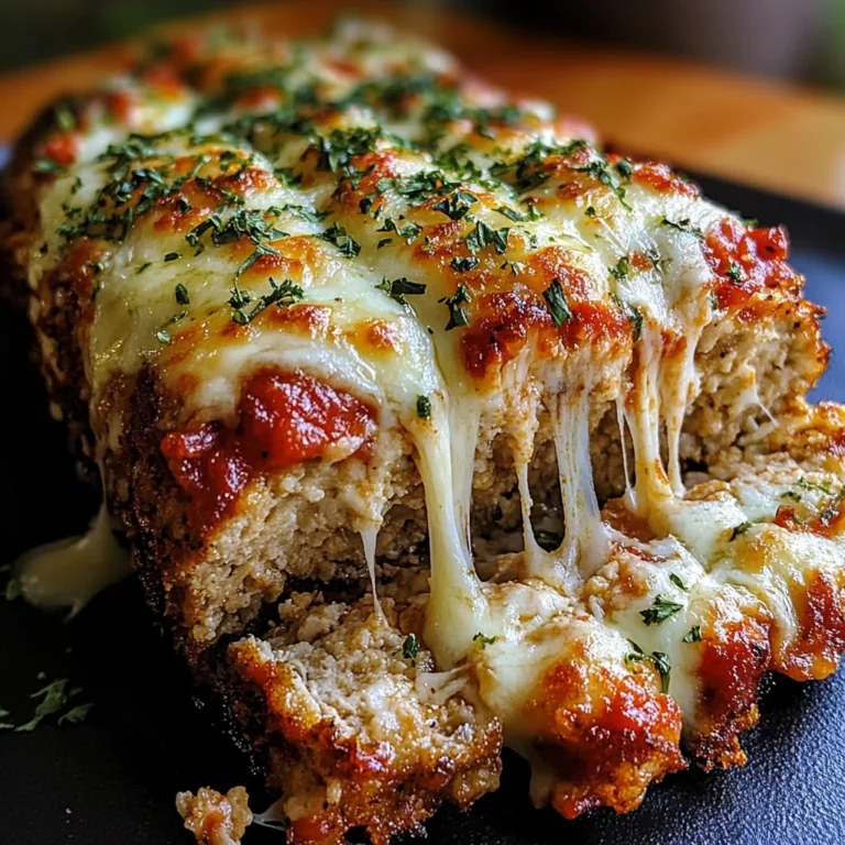 Parmesan Chicken Meatloaf