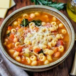 Pasta e Fagioli (Pasta and Beans Soup)