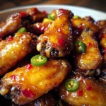 Pineapple Cowboy Candy Chicken Wings