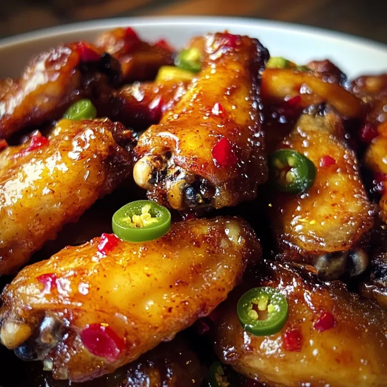 Pineapple Cowboy Candy Chicken Wings