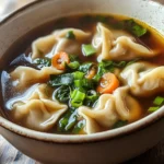 Potsticker Soup: A Comforting Delight