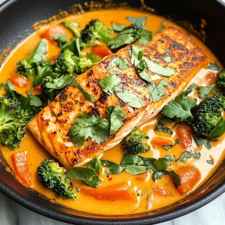 Salmon Coconut Curry