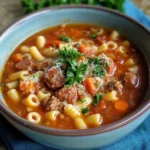 Semi-Homemade Italian Pasta Fagioli Recipe