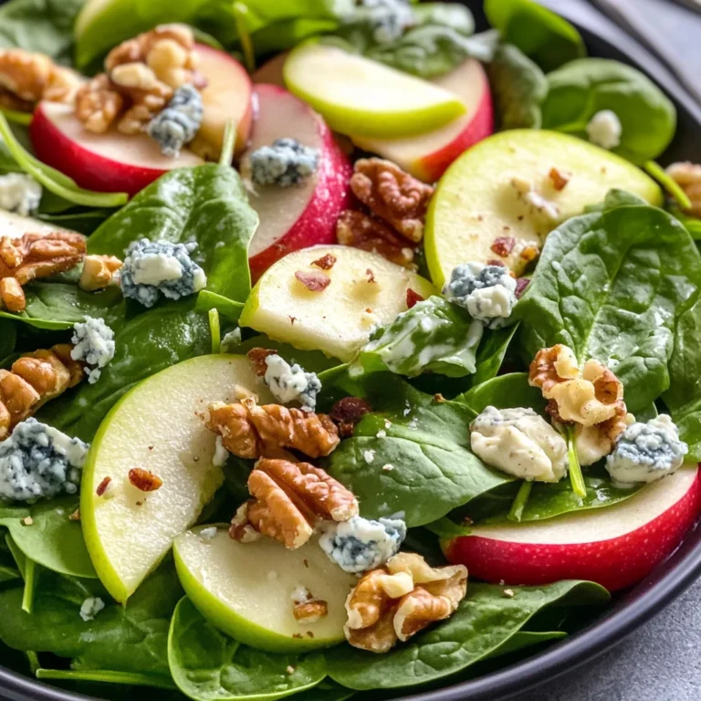 Spinach and Apple Salad