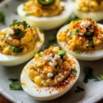 Street Corn Deviled Eggs