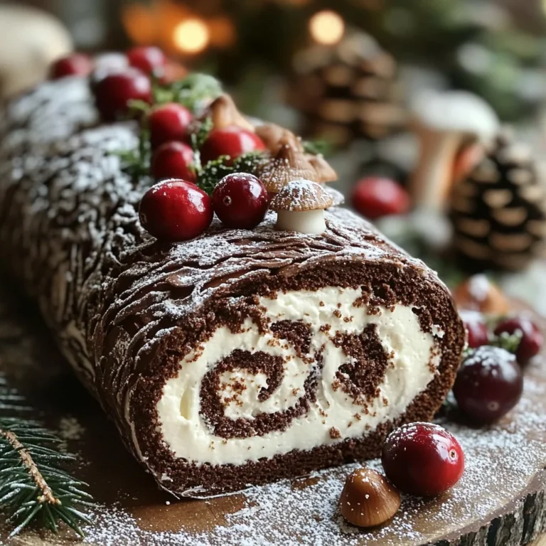 Yule Log Recipe
