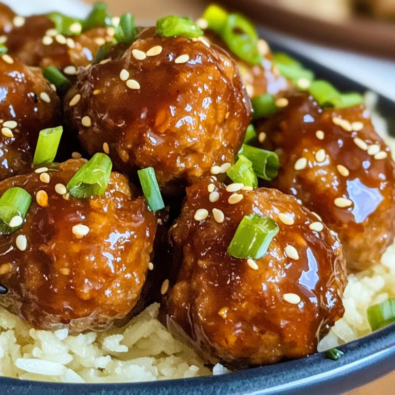 Asian Glazed Meatballs