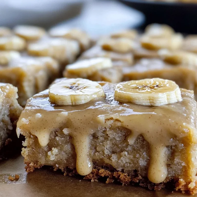 Banana Bars with Brown Butter Icing