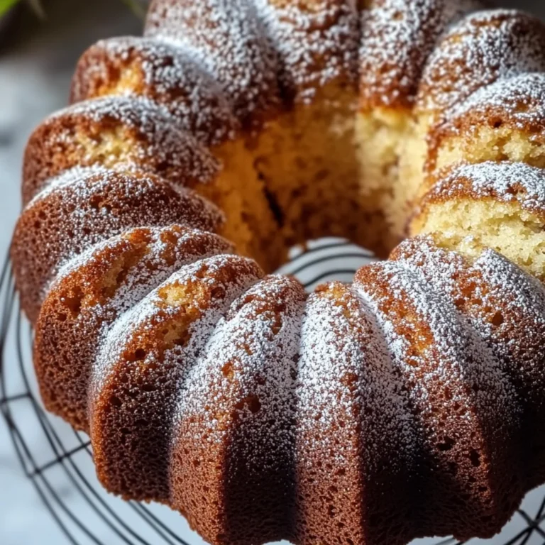 Banana Bread Bundt Cake