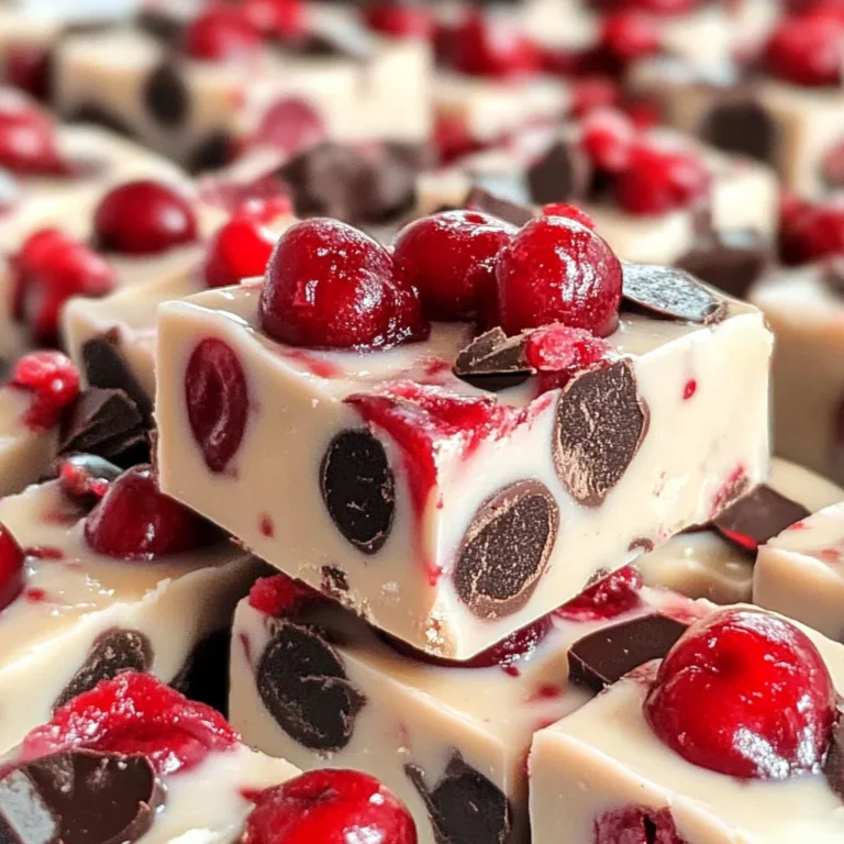 CHERRY GARCIA FUDGE