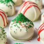 Christmas Tree Cake Truffles