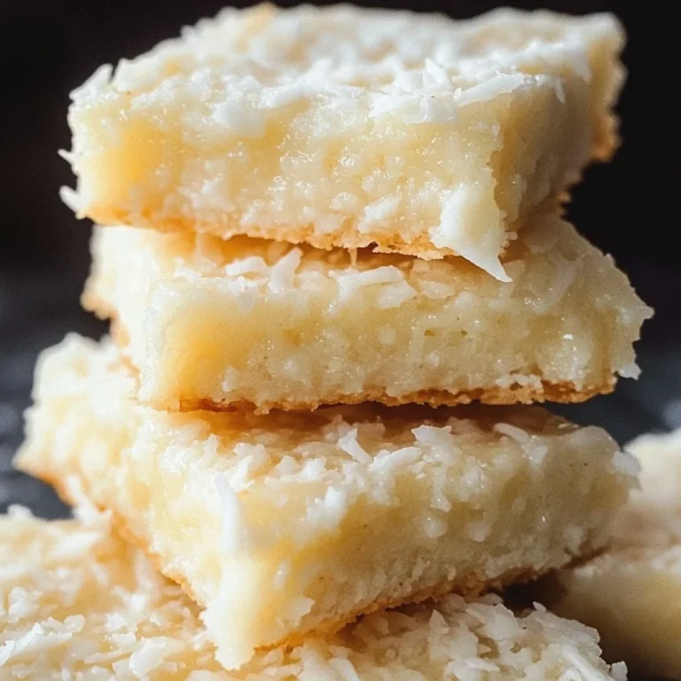 Coconut Bars