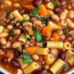 Copycat Pasta e Fagioli Soup Dutch Oven Recipe