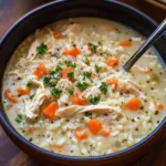 Crack Chicken and Rice Soup