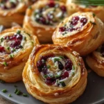 Cranberry Cream Cheese Pinwheels: A Festive Delight!