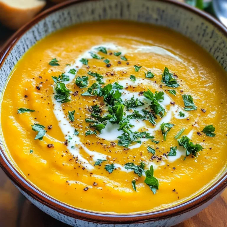 Creamy Carrot Soup