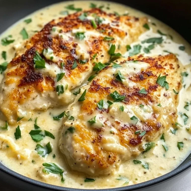 Creamy Garlic Parmesan Chicken Breast