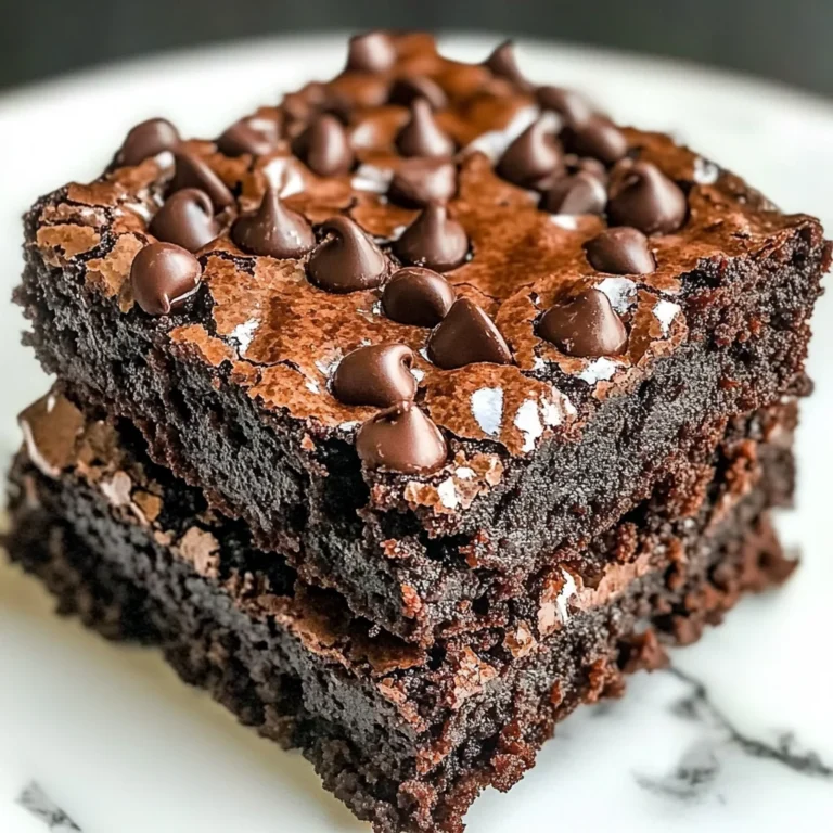 Easy Zero Sugar Brownies with Greek Yogurt