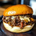 Gordon Ramsay Philly Cheesesteak Sloppy Joes (Ava-Style)