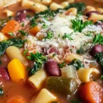 Hearty Italian Pasta Fagioli Soup