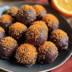 Juicy Orange Chocolate Christmas Truffles
